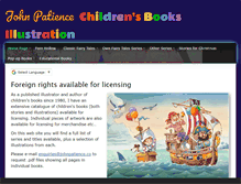 Tablet Screenshot of johnpatience.co